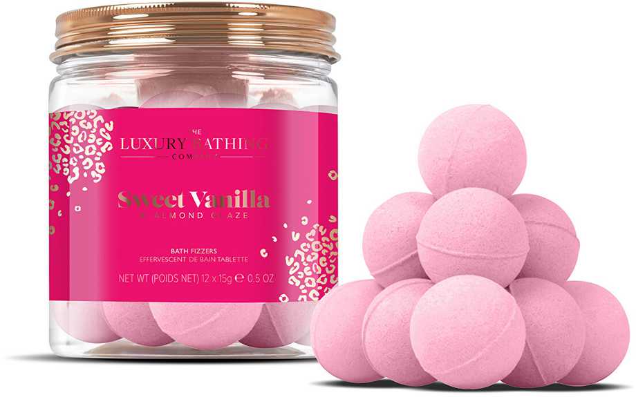 Grace Cole Sparkling bath balls Vanilla & Almond 12 x 15 g