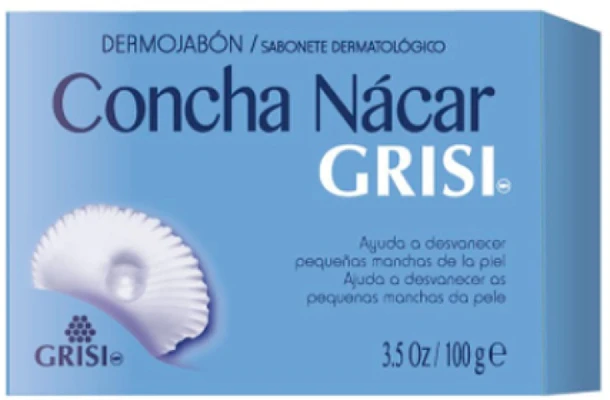 Grisi Dermo muilas su perlų kriaukle 100g