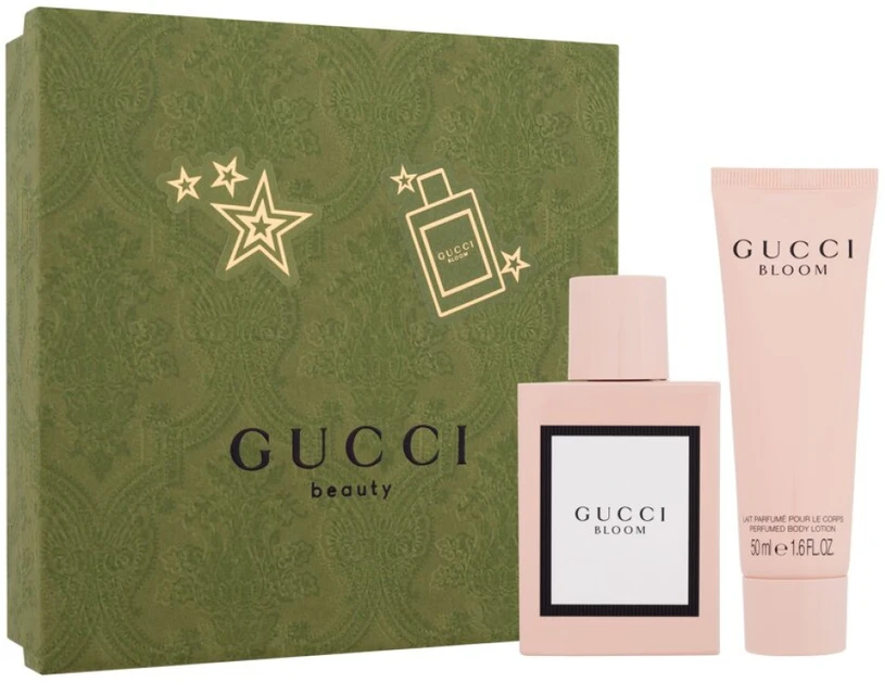 Kvepalų rinkinys moterims Gucci Bloom (EDP 50 ml + parfumuotas kūno losjonas 50 ml)