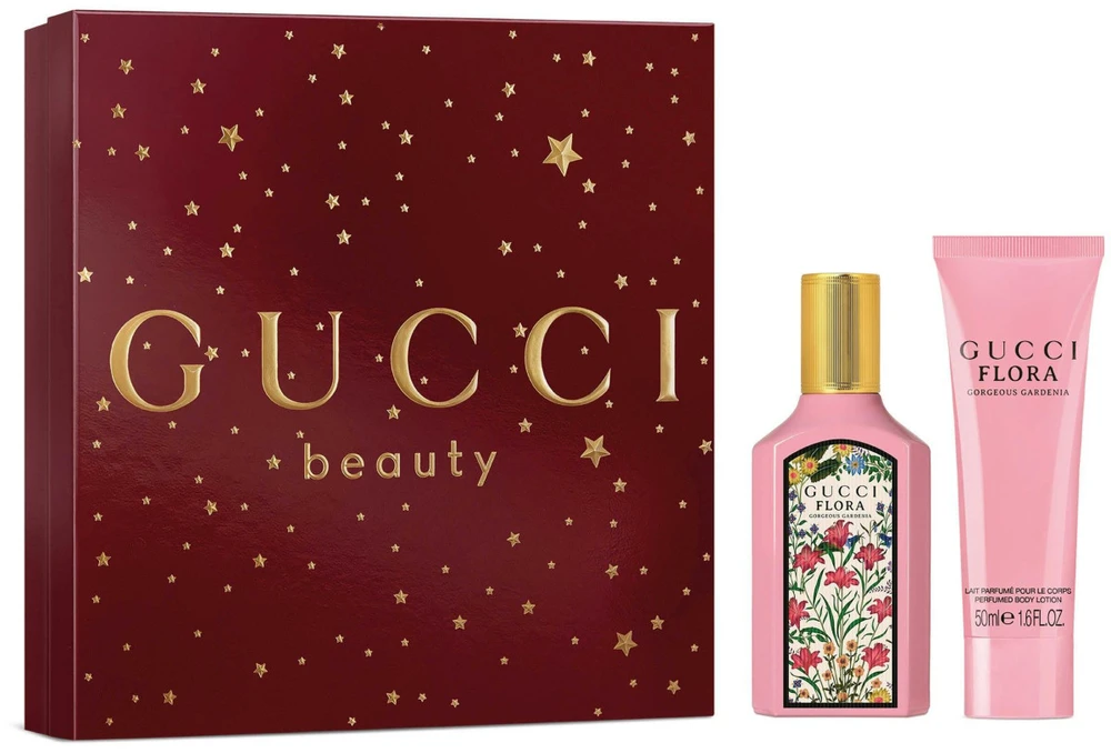 Gucci Flora Gorgeous Gardenia Giftset rinkinys moterims (EDP, 50 ml + kūno losjonas, 50 ml)