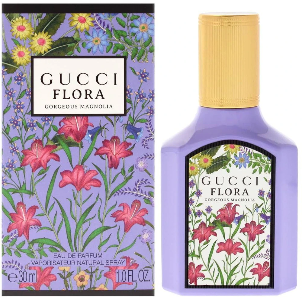 Gucci Flora Gorgeous Magnolia EDP parfumuotas vanduo moterims, 30 ml