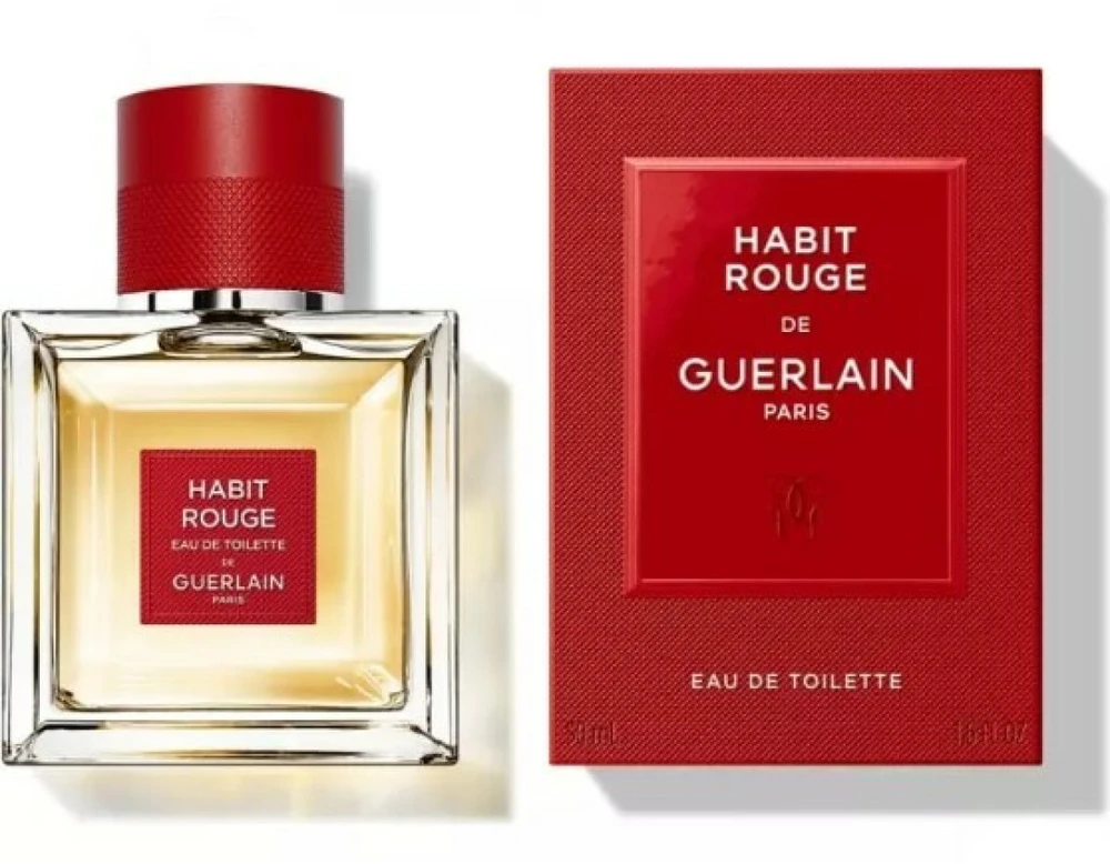 Guerlain Habit Rouge EDT tualetinis vanduo vyrams, 50 ml