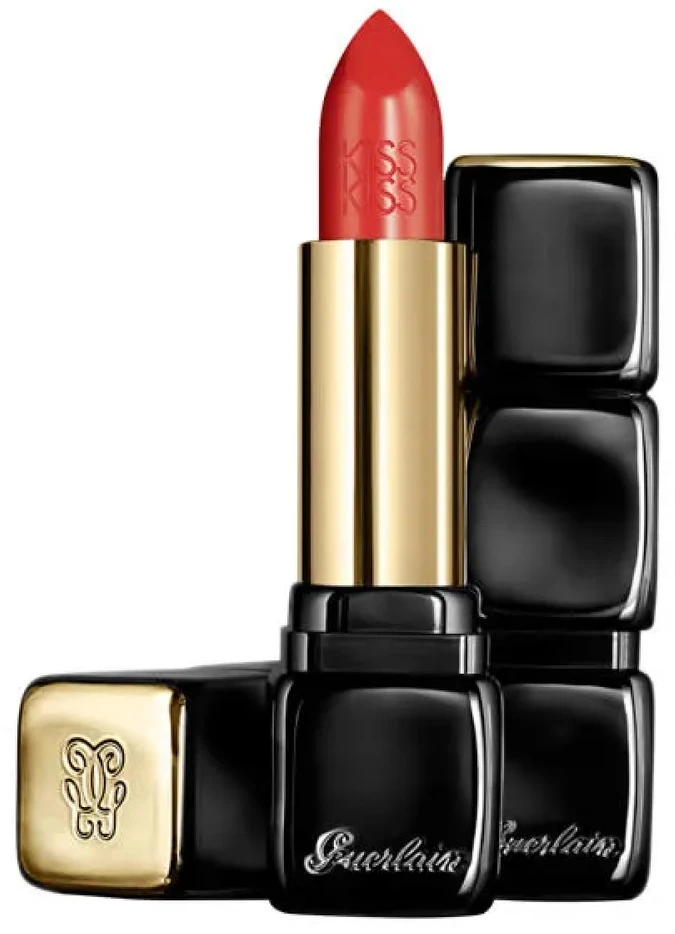 Guerlain KissKiss Lūpdažis Moterims 3,5 g (345 Orange Fizz)