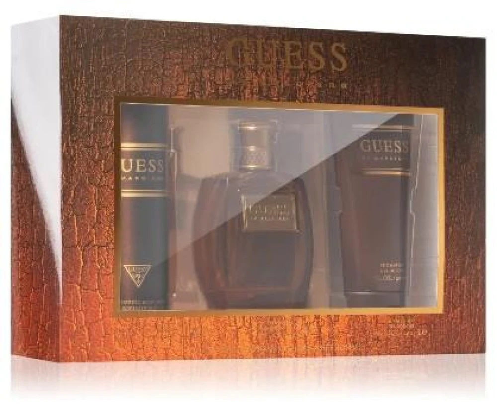 Guess by Marciano For Men rinkinys vyrams (EDT, 100 ml + dušo želė, 200 ml + dezodorantas, 226 ml)