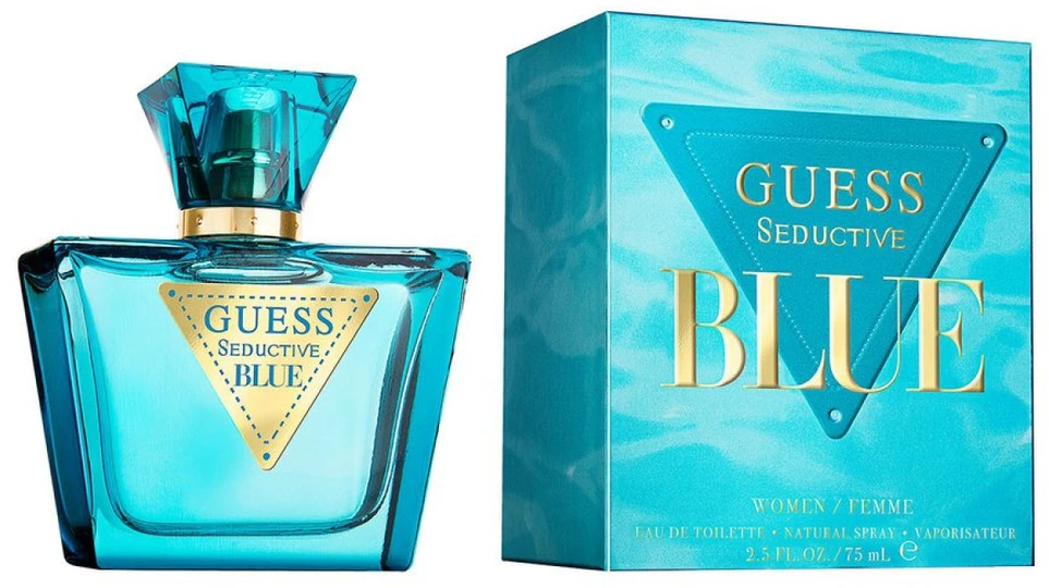 GUESS Seductive Mėlyna EDT tualetinis vanduo moterims, 75 ml