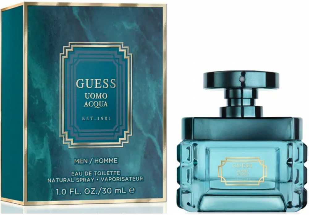 GUESS Uomo Acqua EDT tualetinis vanduo vyrams, 30 ml