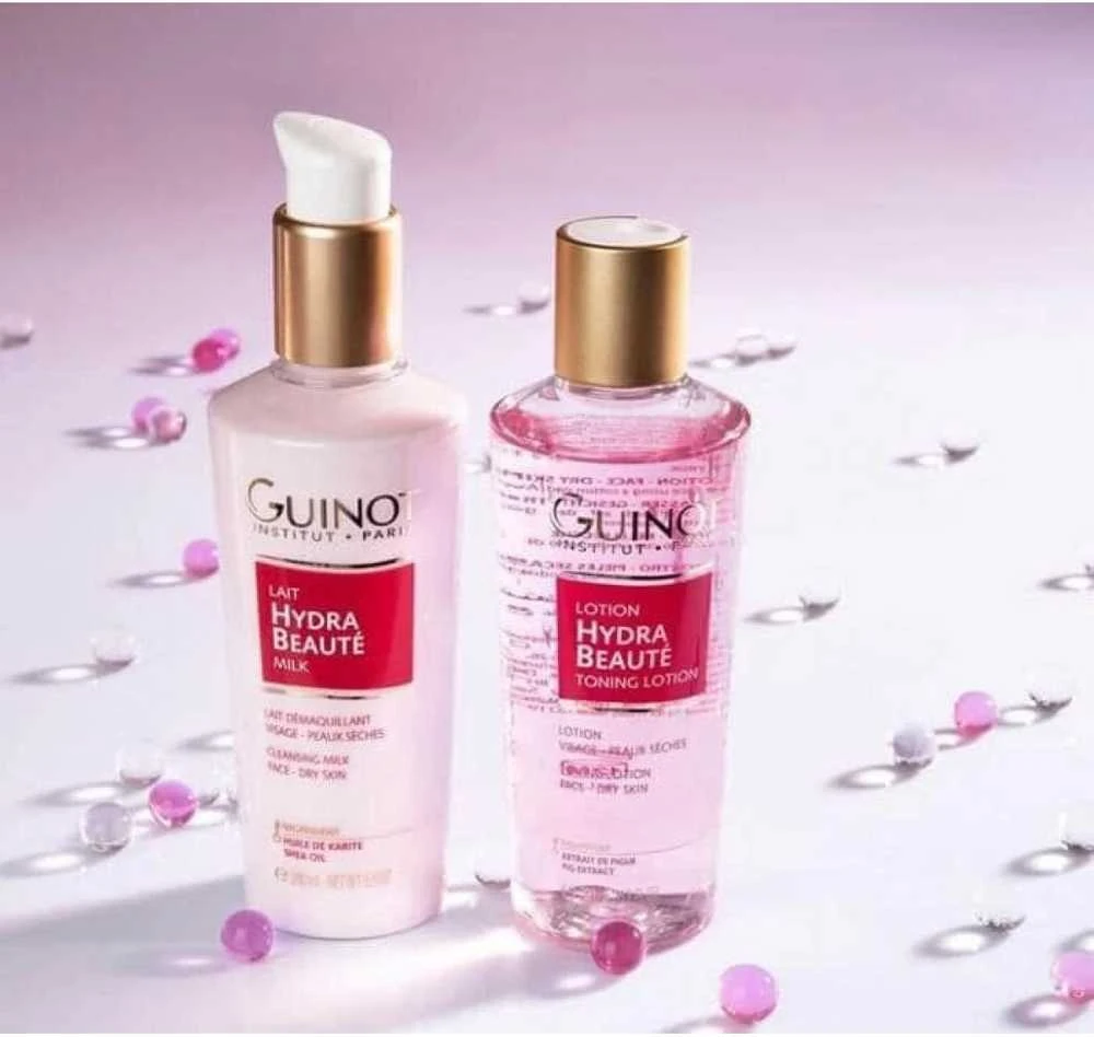 Guinot Hydra Beaute Milk valomasis pienelis sausai odai, 200 ml