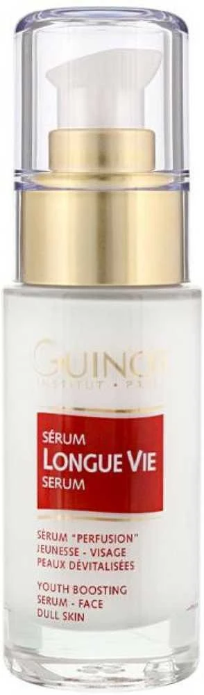 Guinot Longue Vie+ Anti-Ageing Serum atstatomasis priešraukšlinis serumas, 30 ml