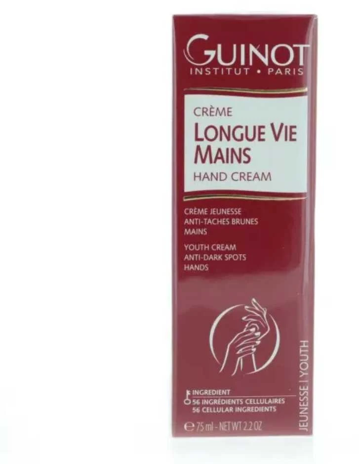 Guinot Longue Vie Hand Kreminis, 75 ml