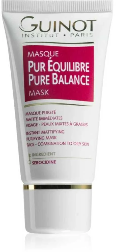 Guinot Pure Balance Mask valomoji kaukė riebiai odai, 50 ml