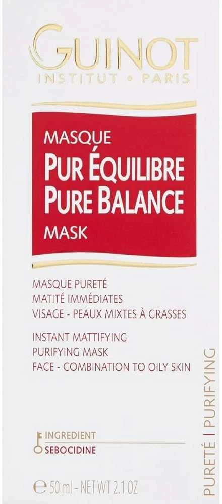 Guinot Pure Balance Mask valomoji kaukė riebiai odai, 50 ml