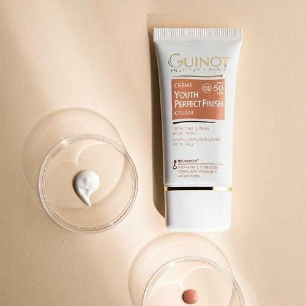 Guinot Youth Perfect Finish Universal, SPF 50 Skystas makiažo pagrindas, 30 ml