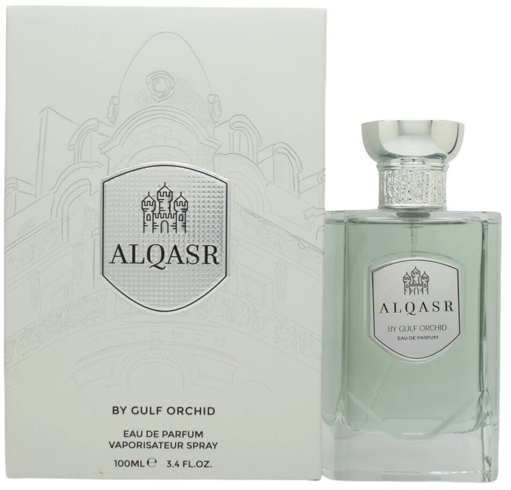 Gulf Orchid Al Qasr Sidabrinis EDP parfumuotas vanduo unisex, 100 ml