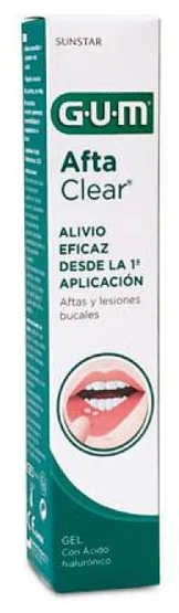 Gum Afta skaidrus gelis, 10 ml