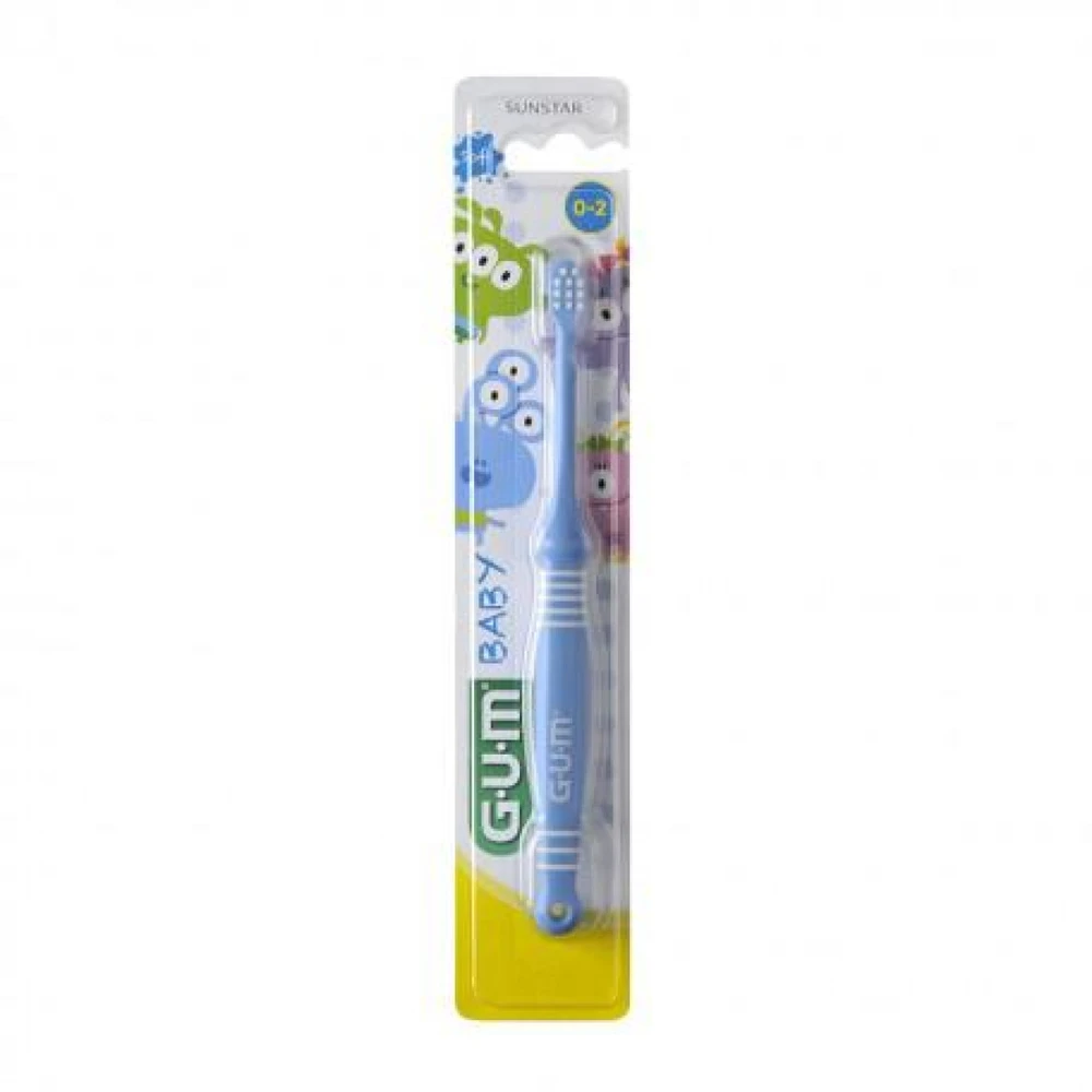 Gum® kūdikių dantų šepetėlis vaikams nuo 0 iki 2 metų 1 vnt