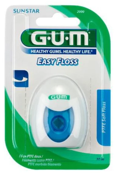 "Sunstar Gum Original Baltas" dantų siūlas 50 M