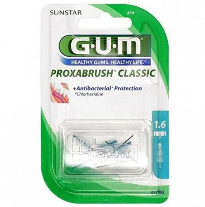 Gum "Proxabrush" kūgio formos šepetėlio papildymas 4U R.614