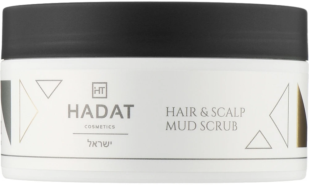 Hadat Cosmetics Hair & Scalp Mud Scrub galvos odos šveitiklis, 300 ml