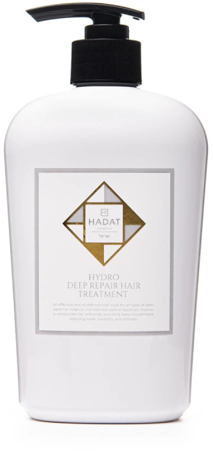 Hadat Cosmetics Hydro Deep Repair Hair Treatment giliai atkurianti plaukų kaukė, 500 ml