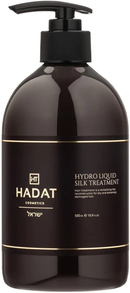 Hadat Cosmetics Hydro Liquid Silk Treatment - Hydro Silk plaukų kaukė, 500 ml
