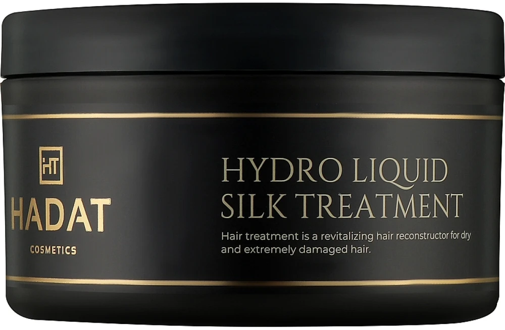 Hadat Cosmetics Hydro Liquid Silk Treatment skysto šilko plaukų kaukė, 300 ml