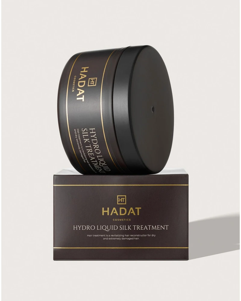 Hadat Cosmetics Hydro Liquid Silk Treatment skysto šilko plaukų kaukė, 300 ml