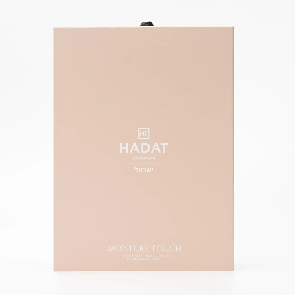Hadat Cosmetics Moisture Touch Kit plaukų drėkinamasis rinkinys (kaukė, 250 ml + šampūnas, 250 ml)