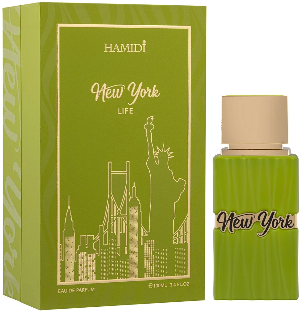 Hamidi New York Life EDP parfumuotas vanduo unisex, 100 ml