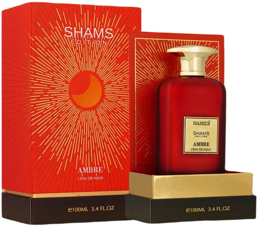 Hamidi Shams Edition Ambre EDP parfumuotas vanduo unisex, 100 ml