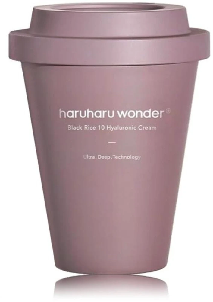 Haruharu Wonder Juodas Rice 10 Hyaluronic Kreminis drėkinantis veido kremas, 90 ml