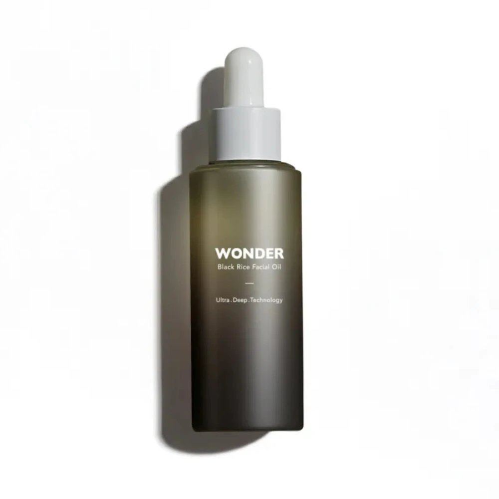 Haruharu Wonder Juodas Rice Facial Oil maitinamasis veido aliejus su juodaisiais ryžiais, 30 ml