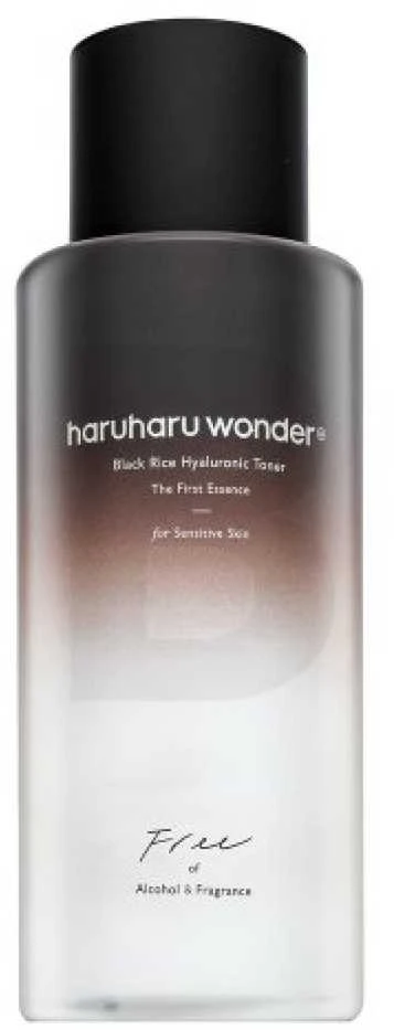 Haruharu Wonder Juodas Rice Hyaluronic Toneris veido tonikas su juodųjų ryžių ekstraktu ir hialurono rūgštimi jautriai odai, 300 ml