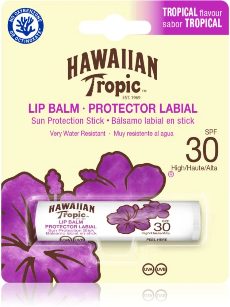 Hawaiian Tropic lūpų balzamas nuo saulės Spf30 atsparus vandeniui
