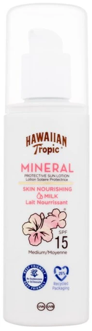 Hawaiian Tropic Mineral Skin maitininantis Milk Sun Losjonas kūnui, 100 ml