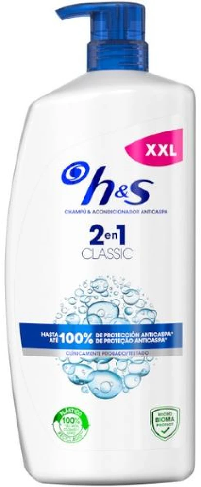 Head And Shoulders Head&Shoulders Head & Shoulders CLASSIC 2in1 Šampūnas and conditioner šampūnas-kondicionierius viename, 1000 ml