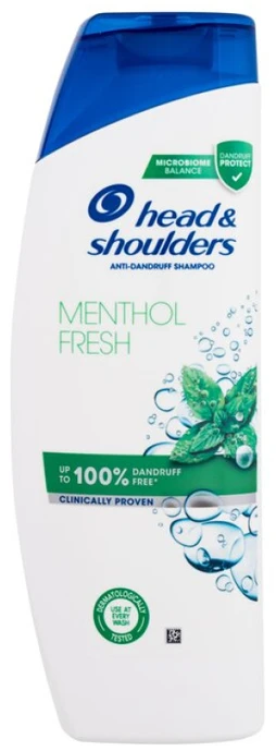 Head&Shoulders Šampūnas HEAD & SHOULDERS Menthol, 400 ml