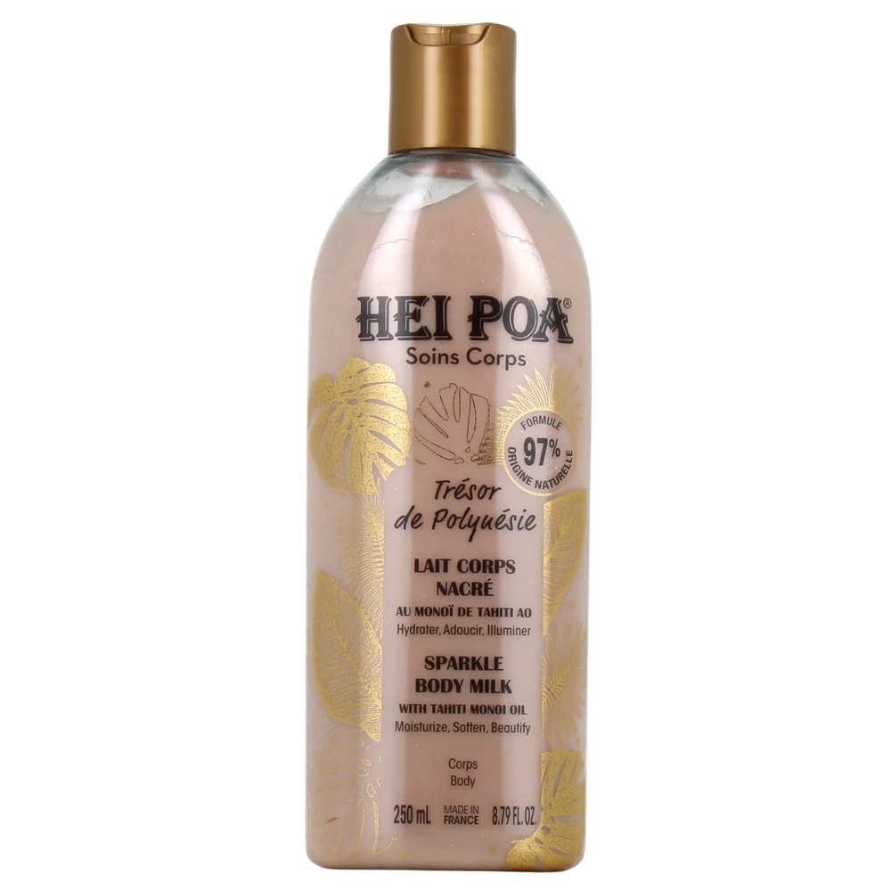 Hei Poa Tresor De Polynesie Sparkling Body Milk, 250 ml