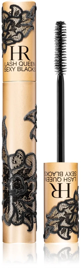 Helena Rubinstein Lash Queen Sexy Blacks Blakstienų tušas apimties suteikiantis ir užriečiantis blakstienų tušas, atspalvis: 01 Juodas, 6.9 ml