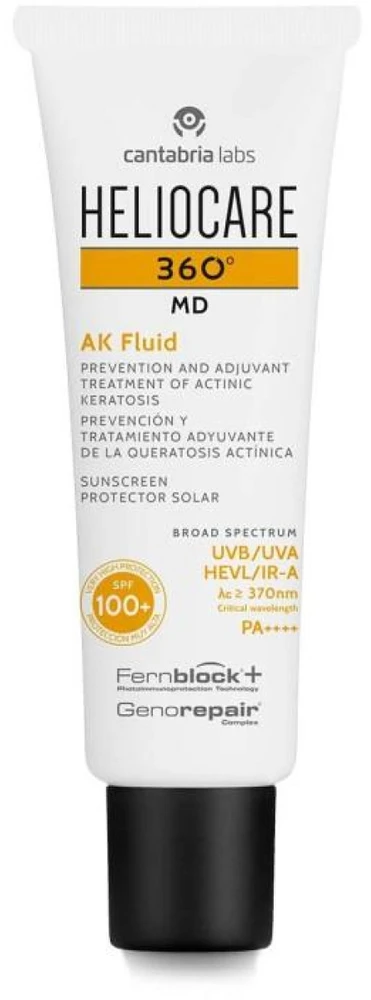 Kremas nuo saulės Heliocare 360º Md Ak Fluid, 50ml