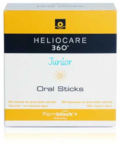 "Heliocare 360º Junior" burnos lazdelės 20 vienetų