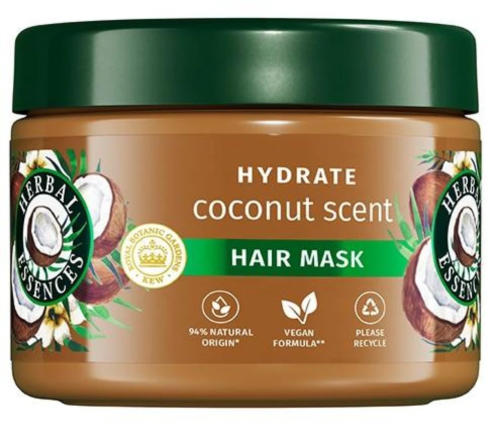 Herbal Essences Hydrate Coconut Scent Hair Mask plaukų kaukė, 500 ml