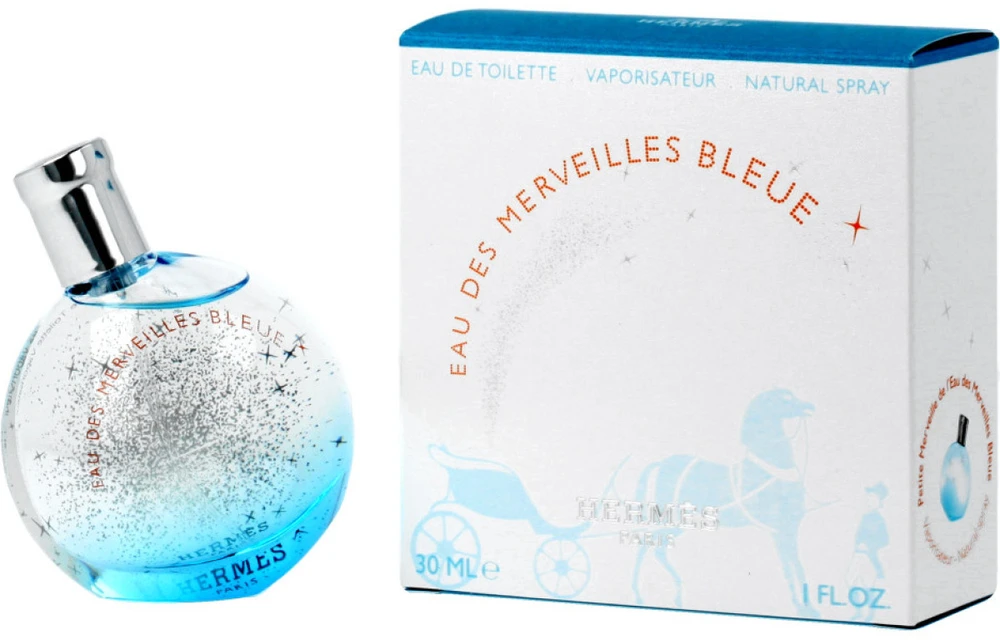 Hermès Eau des Merveilles Bleue EDT tualetinis vanduo moterims, 30 ml