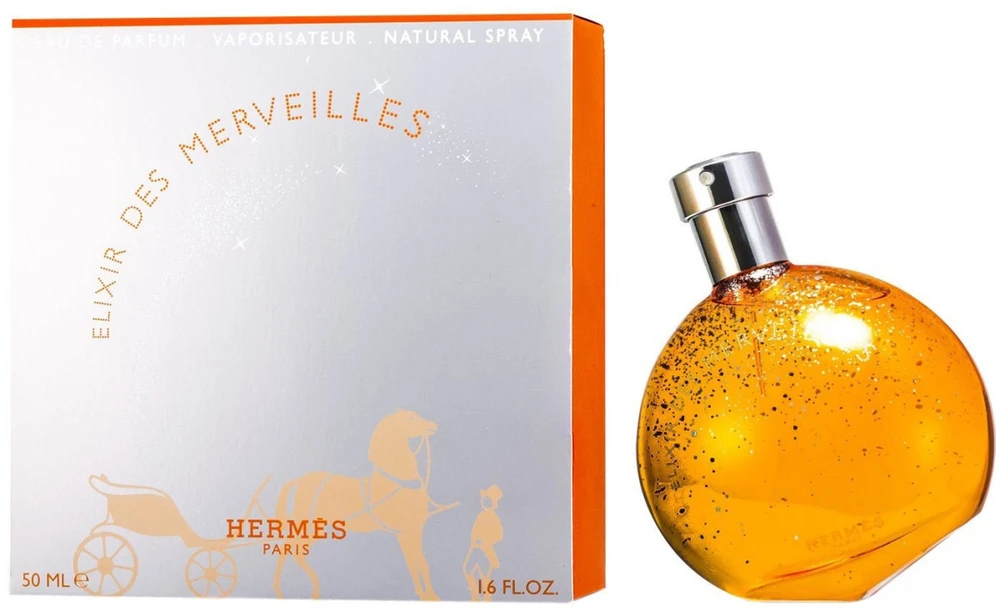 Hermes Eliksyras Des Merveilles EDP parfumuotas vanduo moterims, 50 ml