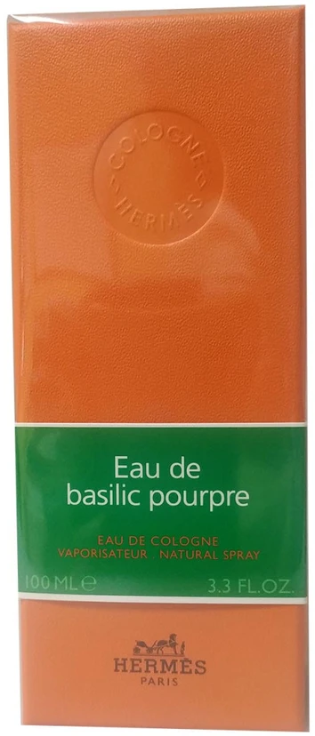 Odekolonas Hermès Hermes Hermes Eau De Basilique Pourpre Eau De Cologne 100ml