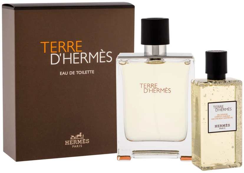 Hermes Terre d´Hermes EDT rinkinys vyrams (EDT, 50 ml + dušo želė, 40 ml)