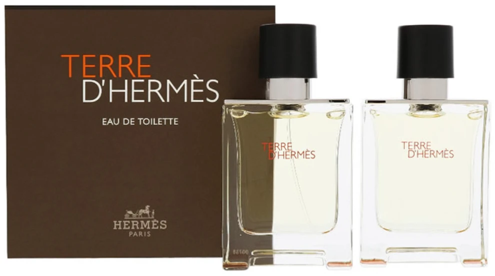 Hermès Terre D´Hermes EDT tualetinis vanduo unisex 2x, 50 ml