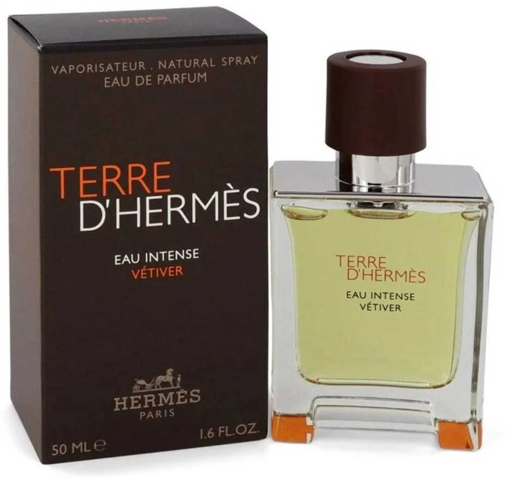 Hermes Terre D'Hermes Eau Intense Vetiver EDP parfumuotas vanduo vyrams, 50 ml