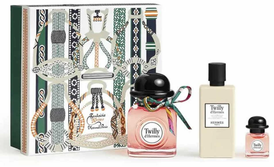 Hermes Twilly Eau De Parfum Purškiklis, 85 ml Set 3 Pieces