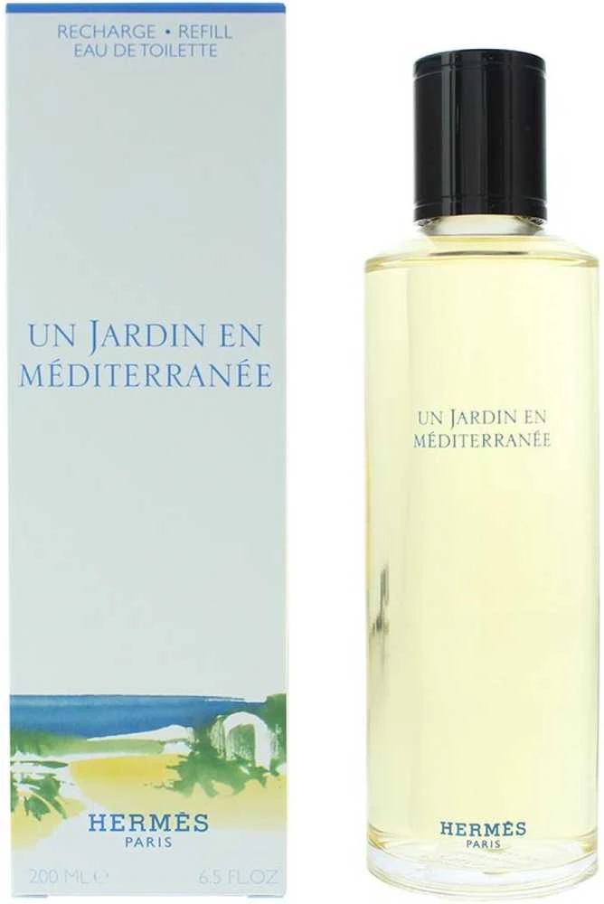 Hermès Un Jardin Méditerranée EDT tualetinis vanduo unisex, 200 ml Refill