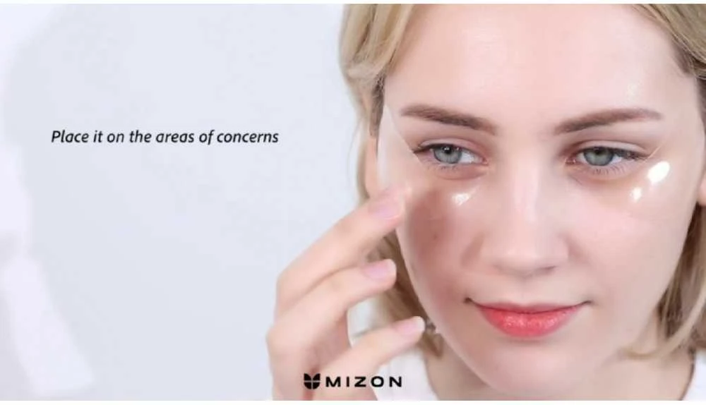 Hidrogelio paakių pagalvėlės su baltaisiais perlais Mizon Pure Pearl Eye Gel Patch, 60 pagalvėlių